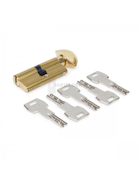 AGB SCUDO 5000 PS Циліндр ключ-комір 65 мм, 30х35Т латунь