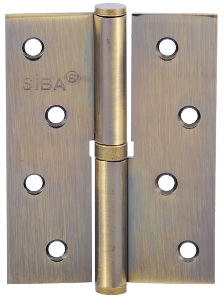SIBA Завіса сталева 100 мм 1BB антична бронза AB, ліва