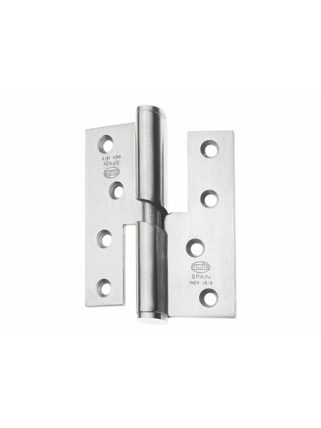 Amig Петля дверна з автозакриттям мод.428 - 100x88x3 мм нержавіюча сталь (права)