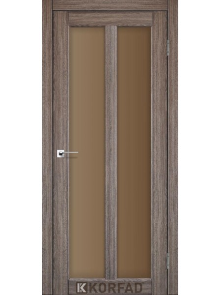 Міжкімнатні двері KORFAD TR-02 (СКЛО БРОНЗА)