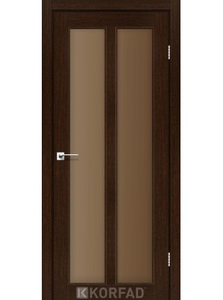 Міжкімнатні двері KORFAD TR-02 (СКЛО БРОНЗА)